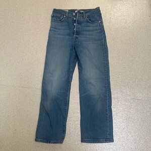 Levi’s ribcage straight